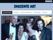 Tablet Screenshot of originalinocenteart.com